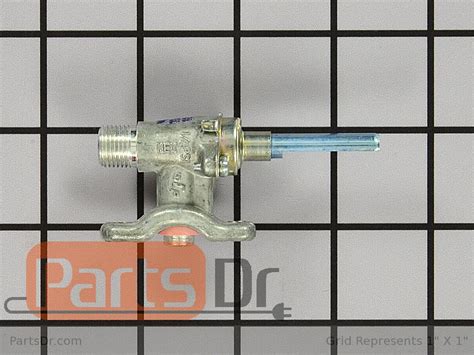 whirlpool gas burner valve